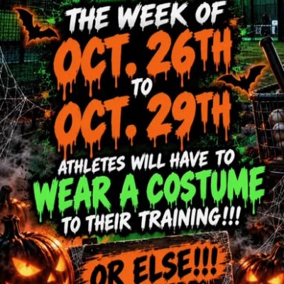 Costume Week poster, Oct 26 to 29